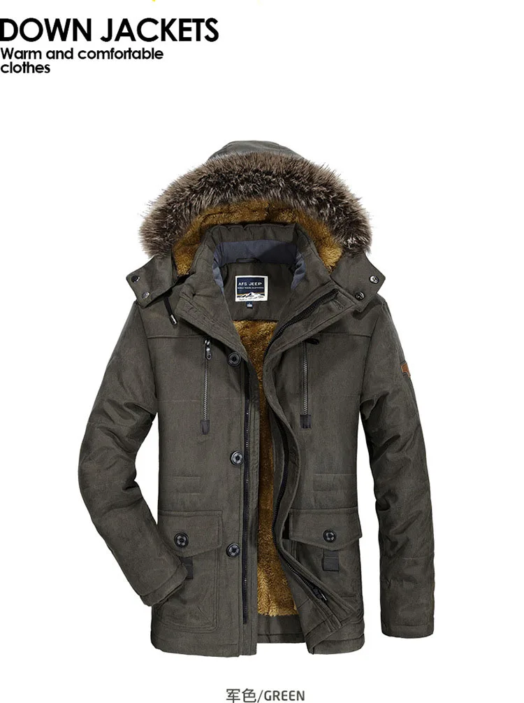 Новинка, 6XL, зимние мужские парки, пальто, флис, меховой воротник, с капюшоном, мужские, утолщенные, теплые, повседневные, парка, мужская, брендовая, толстая, тонкая, пальто, BG7176
