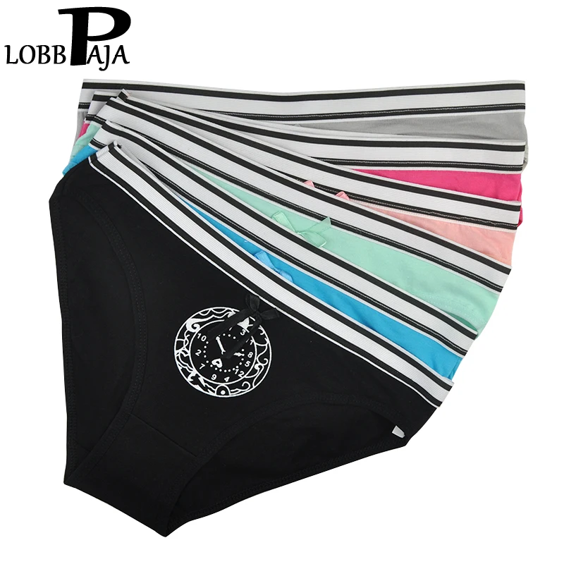 6 шт./партия женские хлопковые трусы брифы|Женские трусики| |
