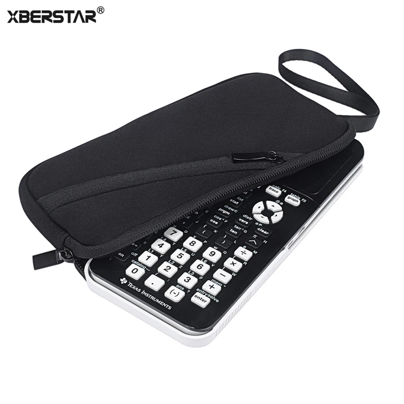 XBERSTAR Soft Carrying Pouch Sleeve Case For Texas Instruments TI-84 83 89 Plus TI-Nspire CX/CX CAS Graphing Calculator Bag |