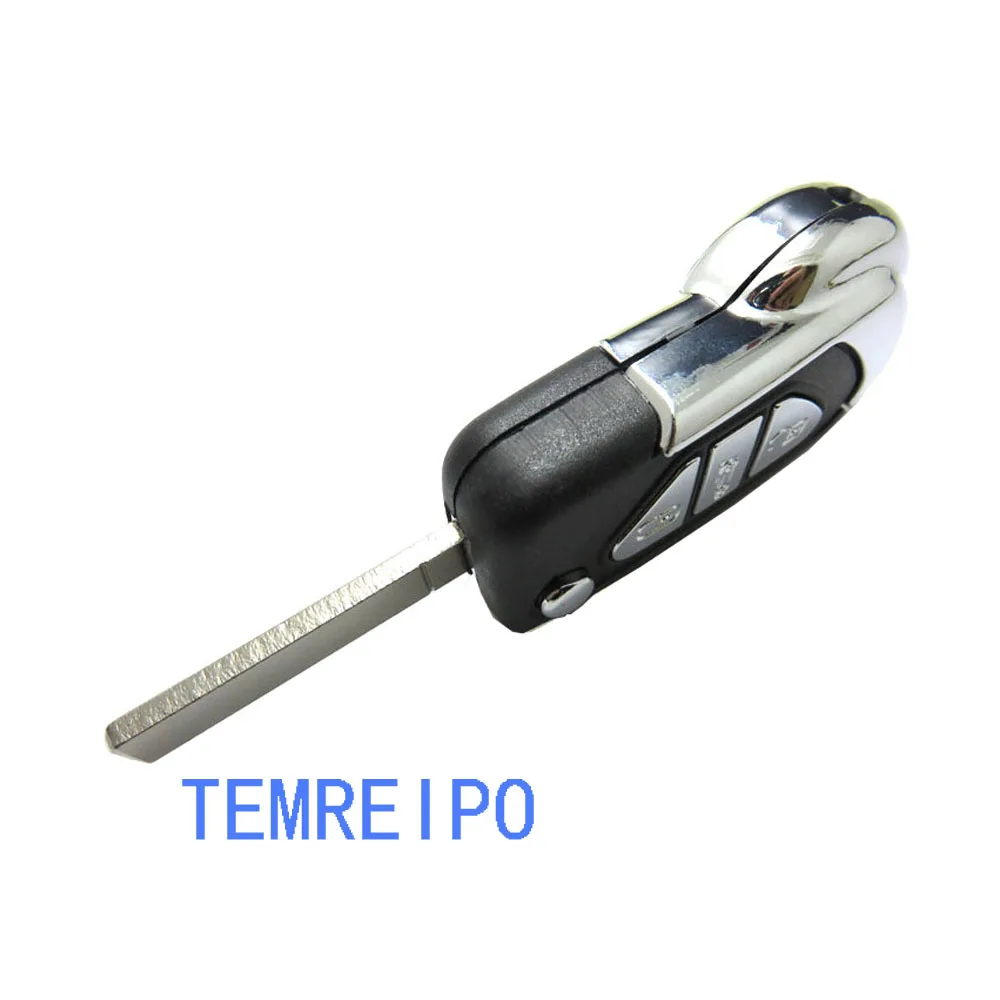 Сменные ключи для peugeot citroen 2 кнопки дистанционного ключа c1 c2 c3 c5 c4l 207 307 308 407 fob Blade