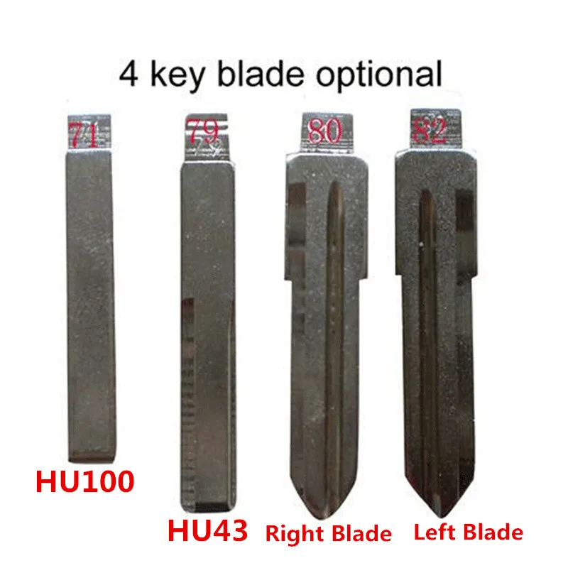 Модифицированный складной чехол для автомобильного ключа пульта с 2 кнопками