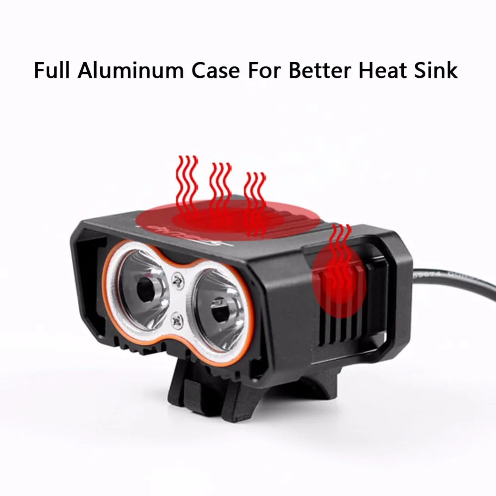 SpoLite Bike Light Powerful Lumens Bicycles Lights USB Rechargeable Bicycle Easy Install Waterproof lights | Спорт и развлечения