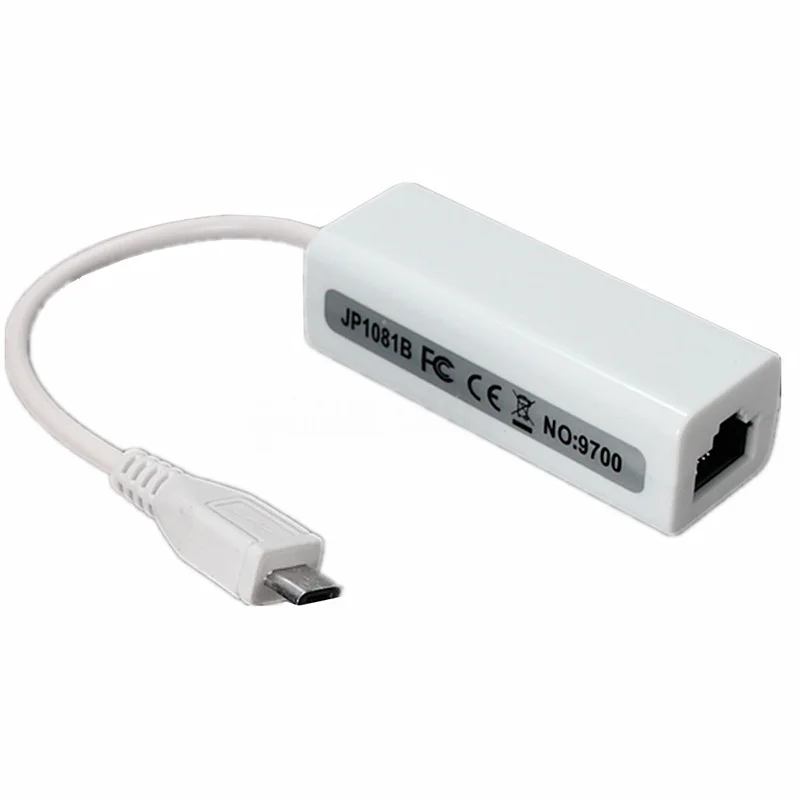 Micro USB 2 0 5P в RJ45 сети Lan Ethernet адаптер-конвертер для планшетных ПК SGA998 | Компьютеры и