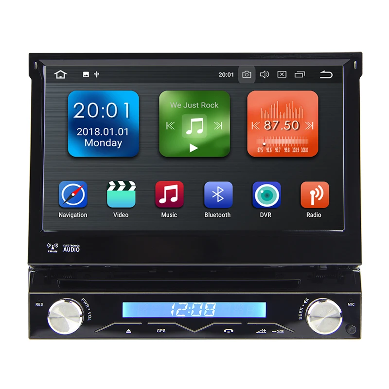 KSAOTU 7 &quotDAB + 4G Android 8 1 автомобильный DVD плеер SD GPS для универсального