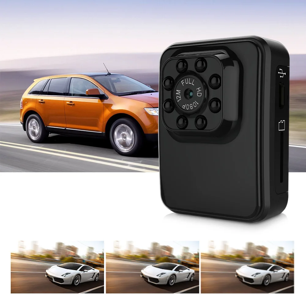 R3 мини Камера HD1080P видеокамера Wi-Fi с 8 светодиодный ночное видение цифровой