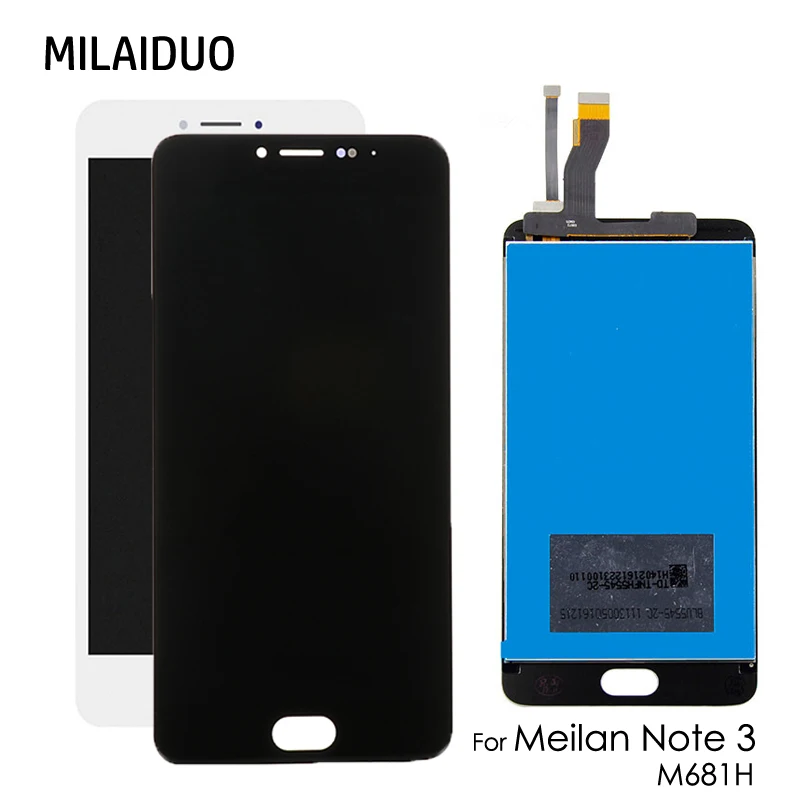 ЖК дисплей для Meilan Note 3 Meizu M3 M681M M681C M681Q M681H 5 &quotсенсорный экран дигитайзер полная