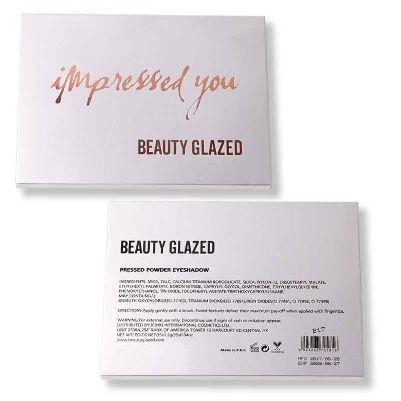 Beauty Glazed палитра теней для век 35 цветов матовые тени светящиеся долговечная