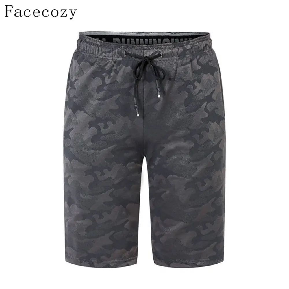 Facecozy мужские летние камуфляжные спортивные шорты для улицы эластичные