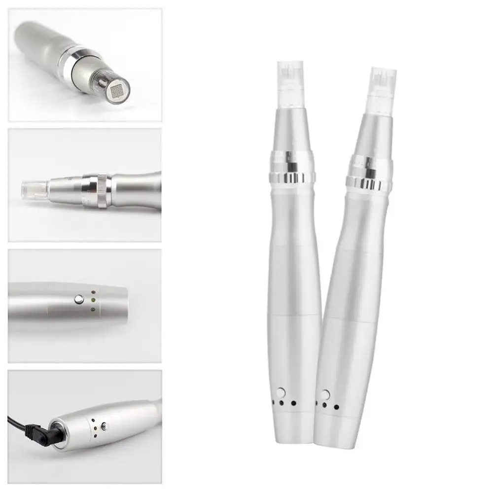 Профессиональная микро игла иглы для кожи Серебро Алюминий Швейцарский