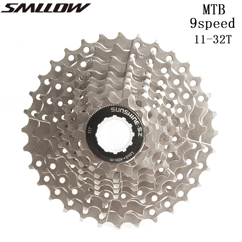 SUNSHINE-SZ 9 скоростей 11-32T MTB горный велосипед кассета s 18s 27s 32t маховик свободного хода
