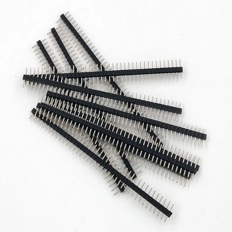 30 шт. Однорядный штырьковый коннектор 2 мм 40 контактный Мужской 0 бесплатная