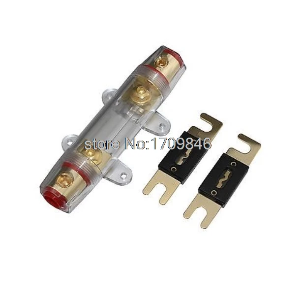 

ANL Fuse holder Distribution INLINE 0 4 8 GA GOLD PLATED FREE 150A FUSE SKFH099
