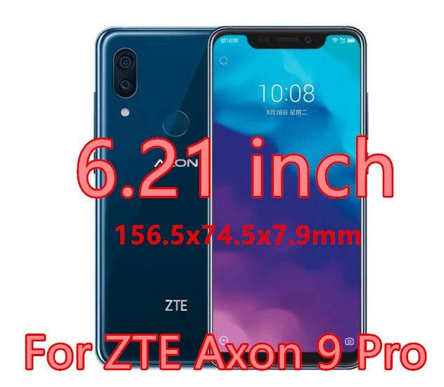 Чехол для zte Axon 9 pro из натуральной кожи с наклейкой. Кожаный чехол для телефона на 360 градусов для axon 10 pro, чехол с наклейкой, кожаный чехол