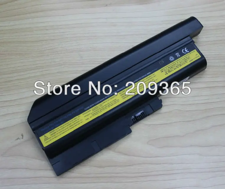 Новый аккумулятор для ноутбука Lenovo IBM Thinkpad T60 T61 R60 40Y6797 40Y6799 9 ячеек 7800 мАч|laptop battery for