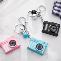 fashion electronic camera toys for kids led luminous camera with keychain pendant bag accessories light up toys for children gif