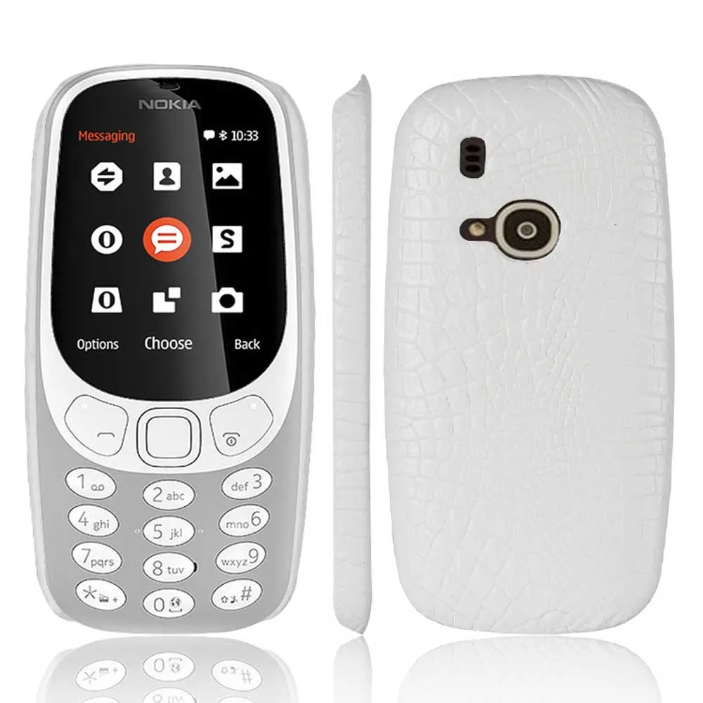 Чехол из пу кожи крокодила SUBIN для Nokia 3310 2017 TA 1030 2 4 дюйма задняя крышка защитный