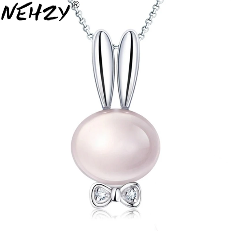 

NEHZY 925 Stamp Sterling silver woman new rabbit necklace pendant vintage jewelry