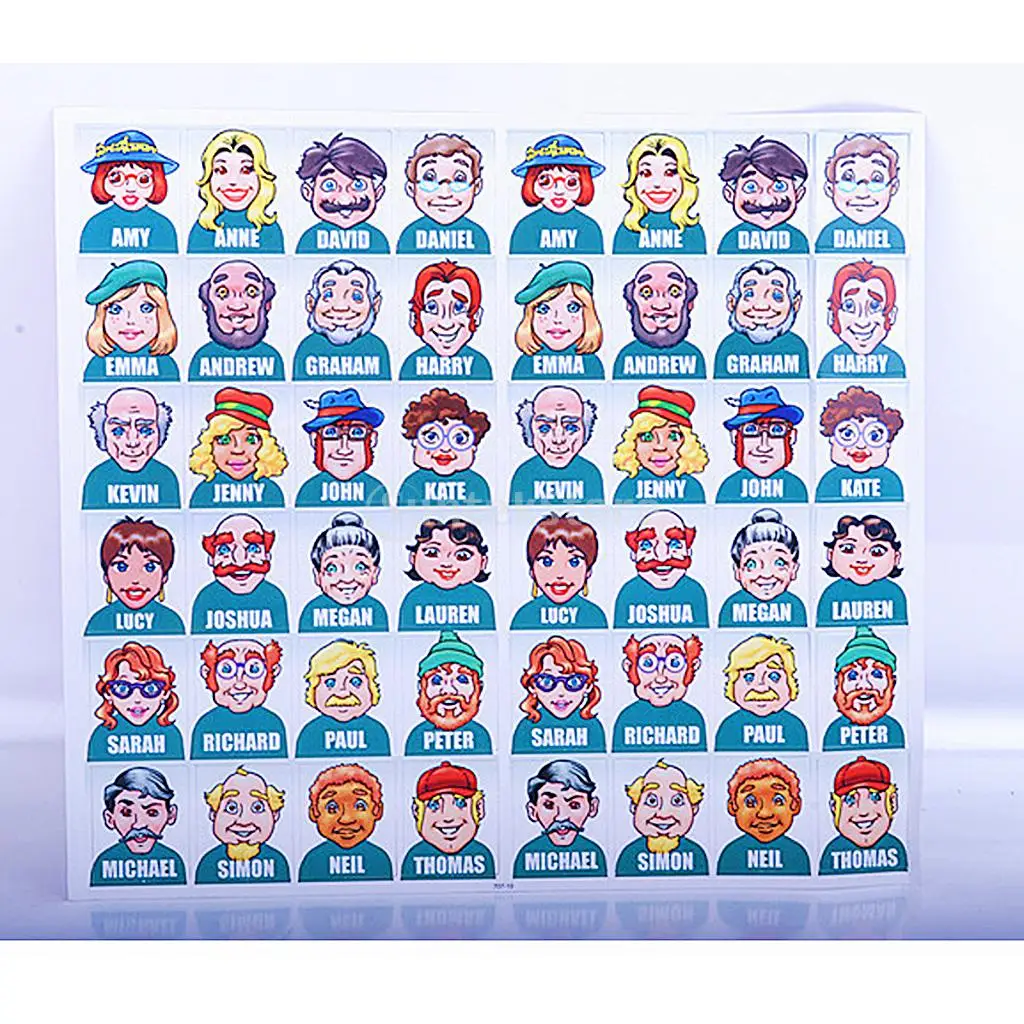 Пластиковая Складная Настольная игра игрушка кто это гадать игра детская развивающая игрушка