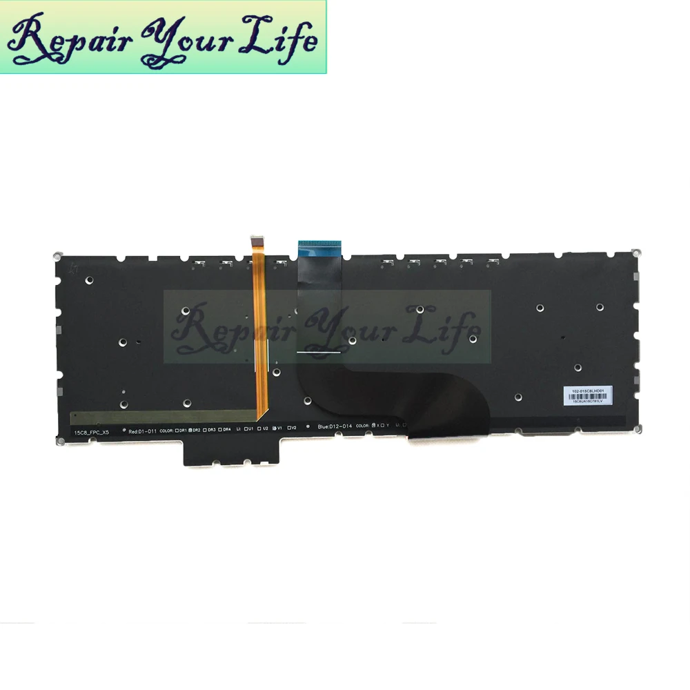 Ремонт вы жизнь Клавиатура ноутбука для ACER Predator 17 15 G9 591/591R 592/593 791/792 TI US макет с