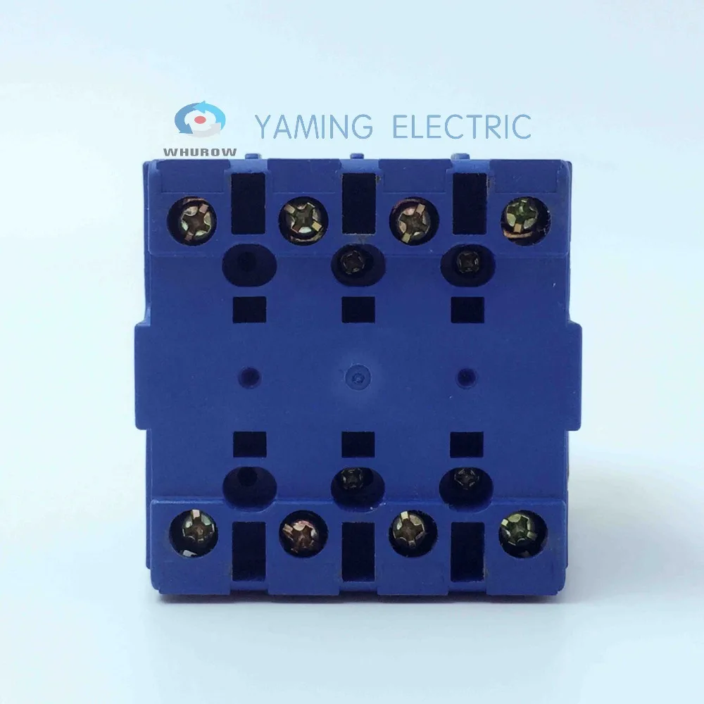 Выключатель изолятора нагрузки с панелью навесного замка 63 А 4 фазы 2-позиционный