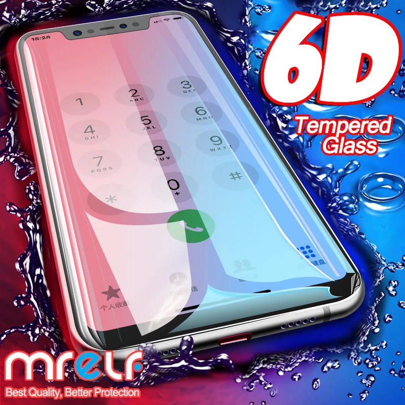 6D на стекле для Xiaomi Redmi Note 7 6 Pro 5 4X протектор экрана Redmi 7A Note 7 5 6 Pro защита экрана закаленное защитное стекло для Xiaomi Mi 9 SE 8 A2 Lite A3 CC9 CC9E Mi 9 безопасность стекло 7A Redmi Note 7 5 Pro