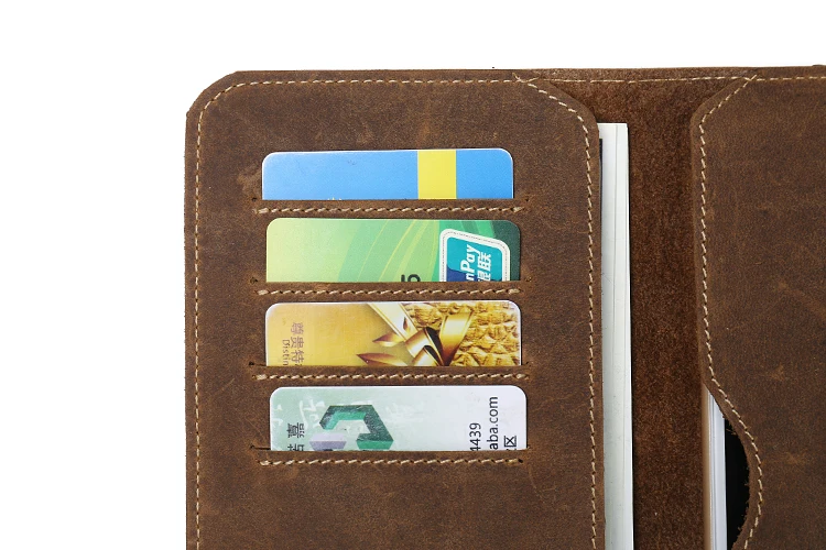 GUBINTU Crazy Horse кошелек мужской кошелек RFID Блокировка Кредитная ID карта кошелек чехол для телефона держатель сотовый телефон кошелек carteira
