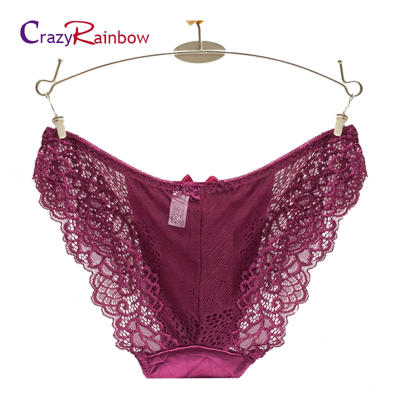 Прозрачные бесшовные кружевные трусы большого размера сексуальное модное