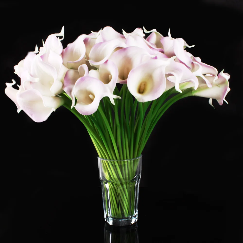 Свадебные букеты с искусственными цветами 33 см 6 шт. | Дом и сад