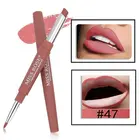 MISS ROSE Двухсторонняя матовая помада, набор карандашей для губ, водостойкая матовая помада, помада, брендовая гладкая подводка для губ, косметика для контурирования