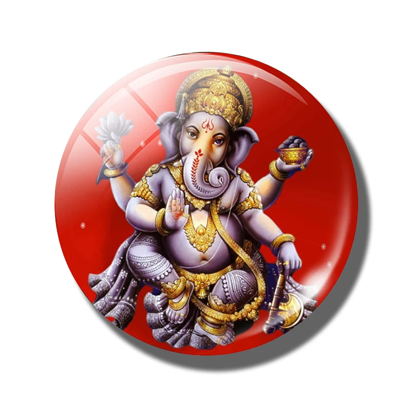Durga Vishnu Lakshmi амулет Ом магниты на холодильник Парвати магнит на холодильник Йога подвеска амулет наклейка на холодильник
