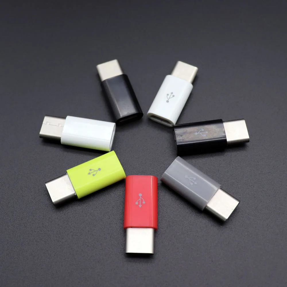 TingDong 50 шт. USB 3 1 C Type папа к Micro Женский адаптер конвертер|Переходники и адаптеры| |
