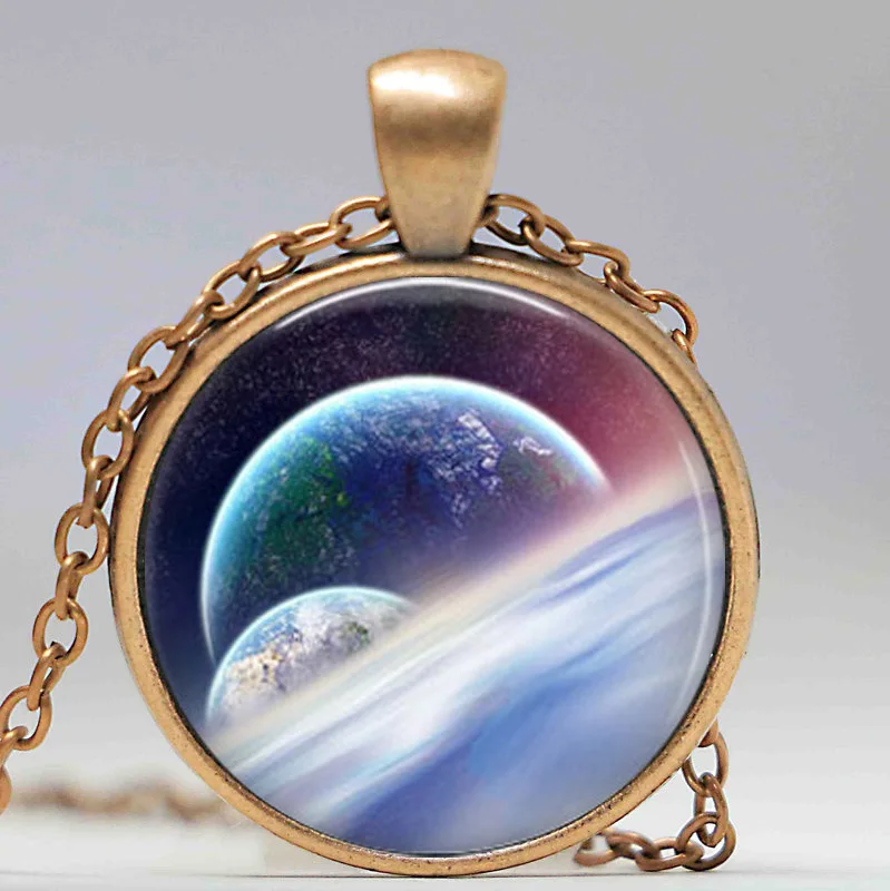 Бесплатная доставка популярное модное ожерелье Cosmic астрономические ювелирные