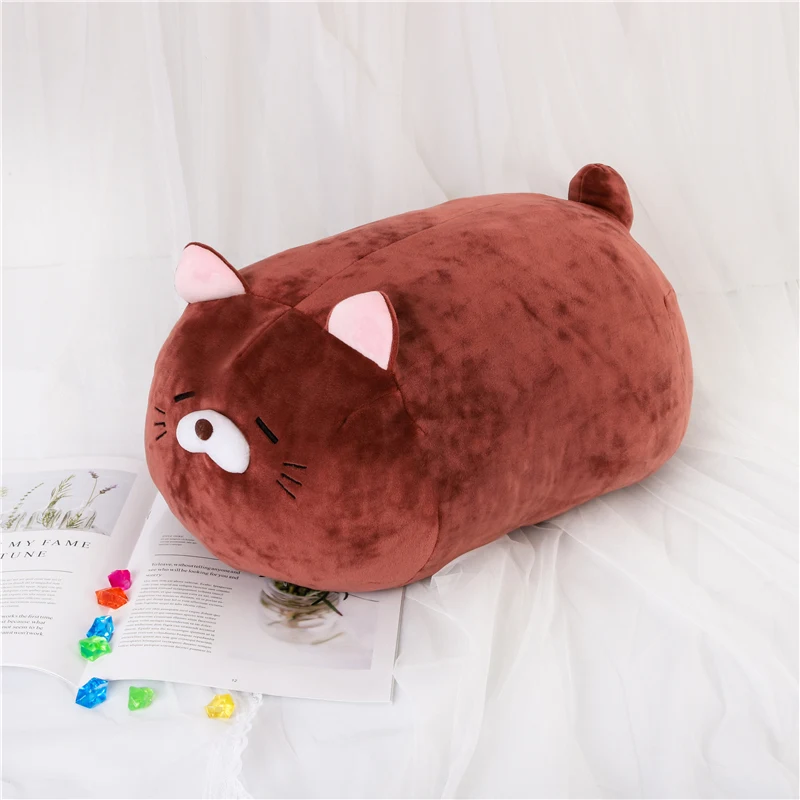 Новые мягкие животные мультфильм подушка милый Жирный Кот плюшевые игрушки мягкие милые дети подарок на день рождения