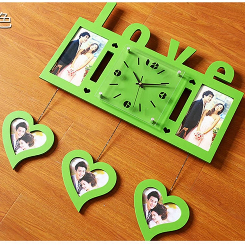 Новинка 2018 кварцевые настенные часы Европейский дизайн большие декоративные 3d