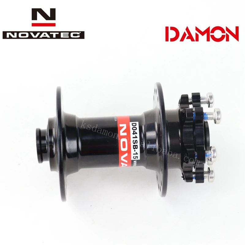 Novatec D041SB DH AM Mtb дисковый тормоз 32 36 отверстие передней ступицы 15 мм для горного велосипеда через ось 100 мм 110 мм 2 подшипника