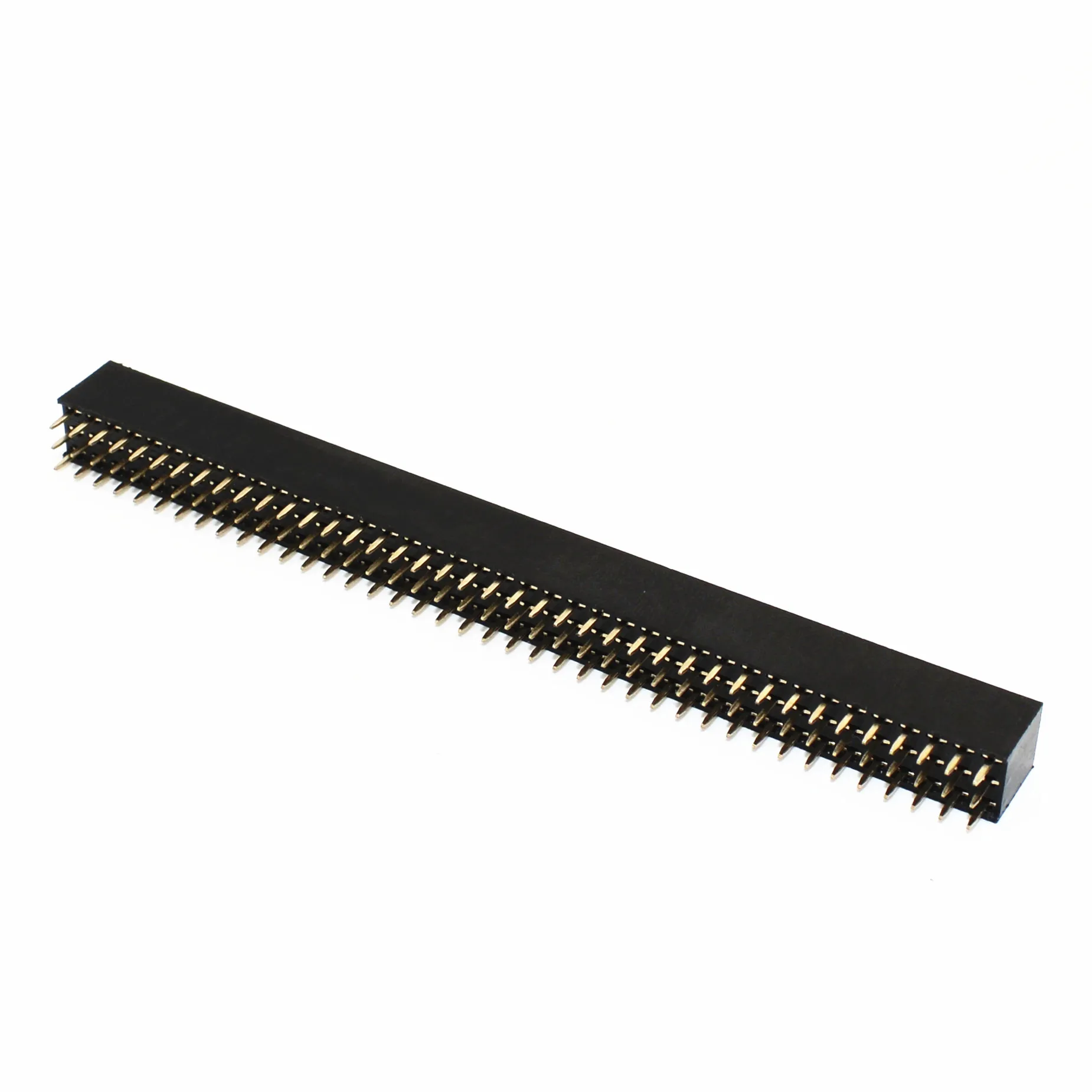 Female socket 3x40p 2,54 мм 3*40P три ряда Мужской и Женский 90 градусов под прямым углом R/A отрыва PCB контактный разъем Pinheader 3x40p - Цвет: Female socket 3x40p