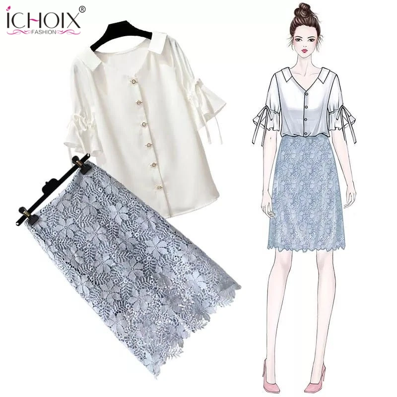 ICHOIX Женский комплект 2 шт. пляжные костюмы Женская одежда 2019 из двух предметов