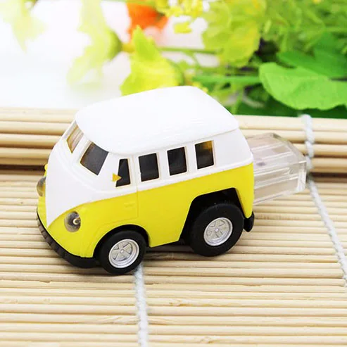 Yellow JASTER Мини Жук автомобиль модель флешки 4 ГБ 8 ГБ 16 ГБ 32 ГБ USB флэш-накопитель карта памяти флэш-накопитель подарок U диск - Цвет: Yellow