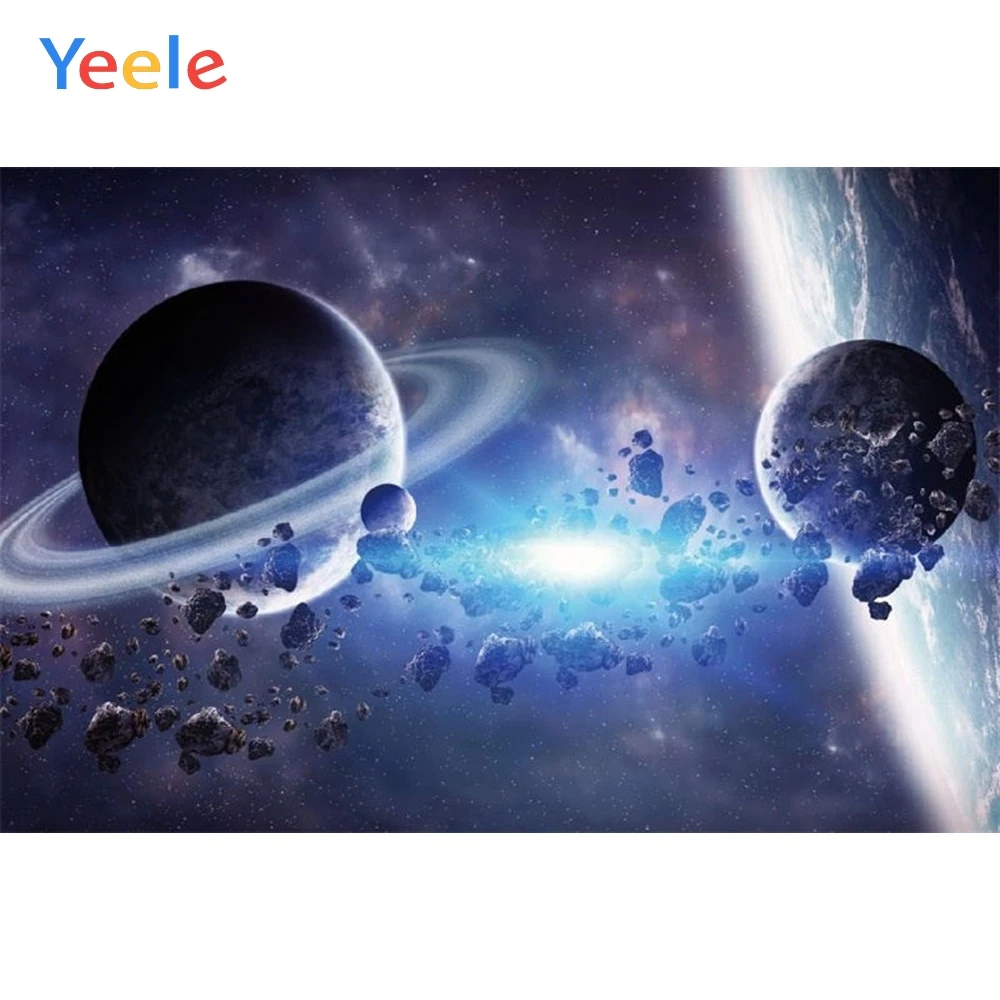 Виниловый фон Yeele для фотографирования мальчиков с изображением солнца земли