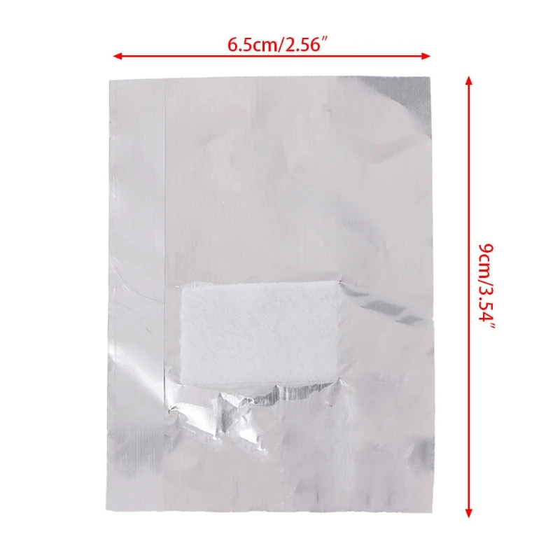 

200pcs Aluminium Foil Nail Art Soak Off Acrylic Gel Polish Nail Wraps Remover