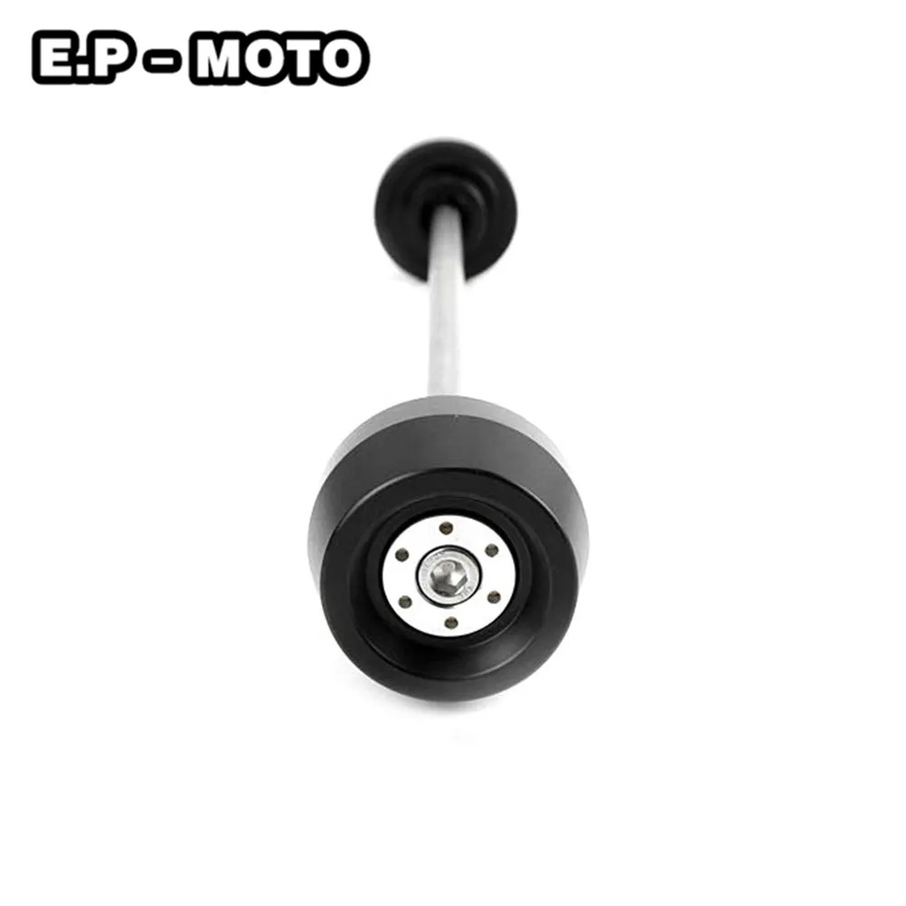 Silver Для поездок на мотоцикле Ducati 848 EVO 1098 1198 1199/1199 S/1299/899/959 Panigale передняя ось колеса протектор крушение ползунки - Цвет: Silver