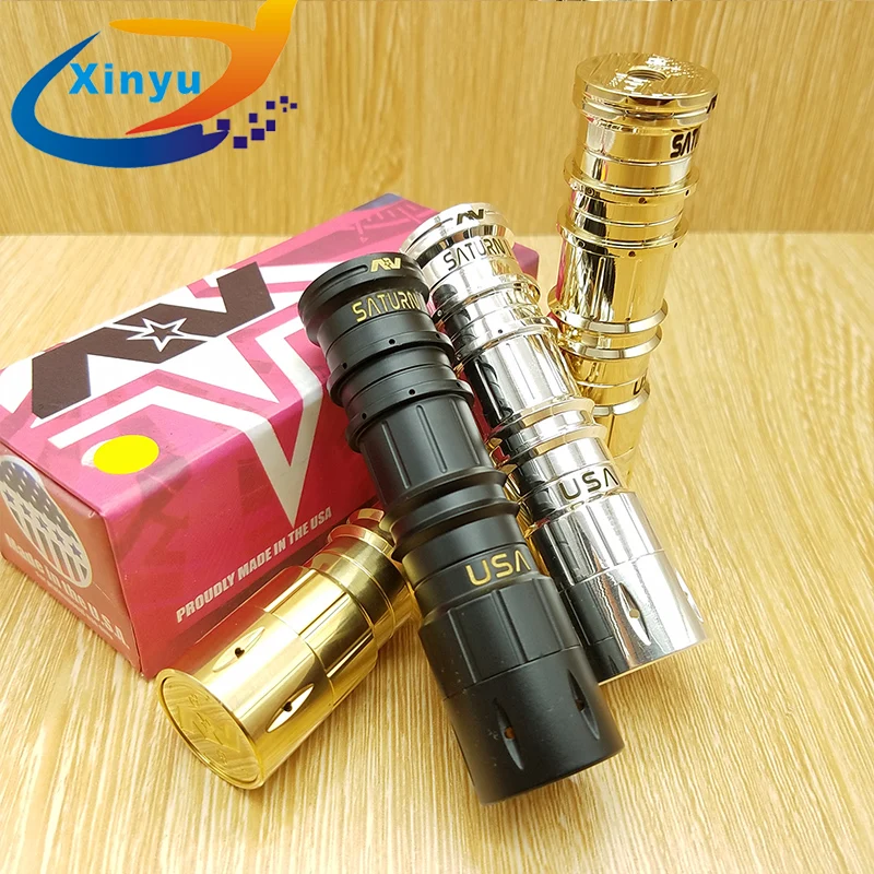 Av Saturn Mod Kit 18650 Аккумуляторный механический мод диаметр 24 мм латунный испаритель с