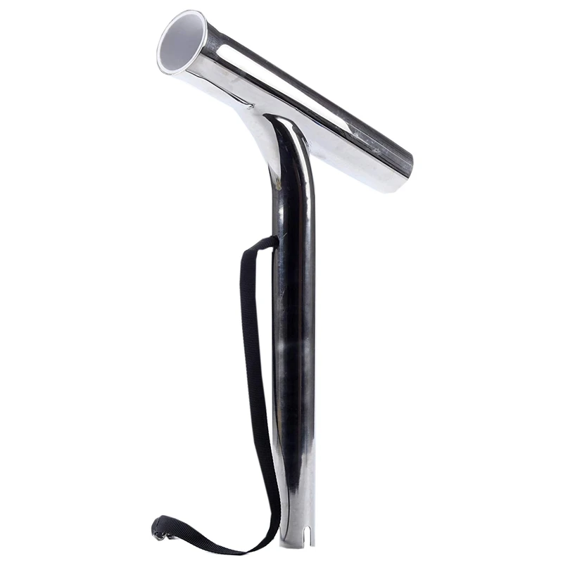 Set of 2 Silver Highly Polished Stainless Steel Outrigger Stylish Rod Holder | Спорт и развлечения