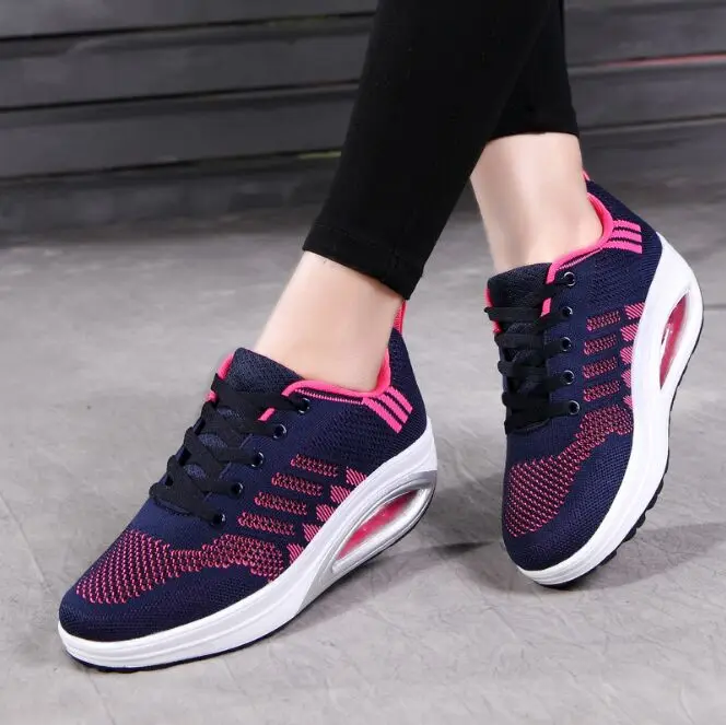 Beauty/2018 Повседневные Дышащие женские кроссовки из сетчатого материала Chaussure Femme