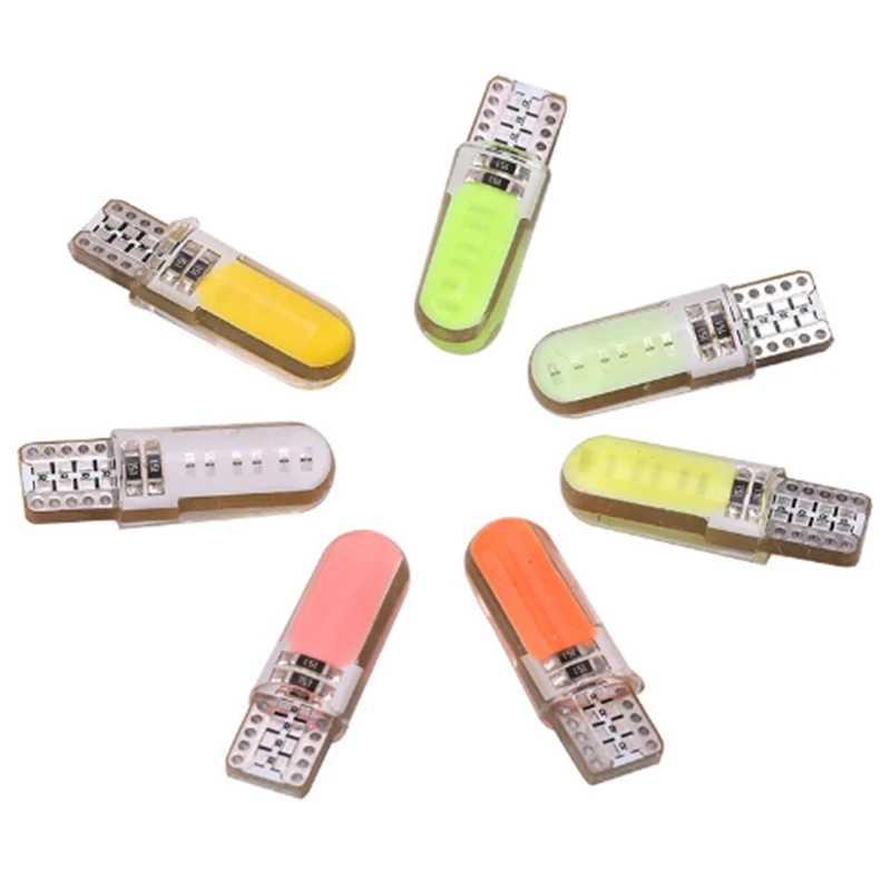Большая рекламная акция Canbus Error Free T10 194 501 W5W COB силиконовый чехол светодиодный