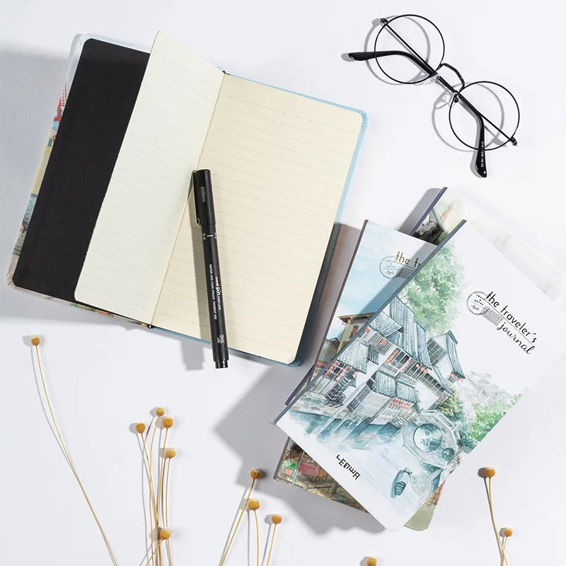 Блокнот Журнал путешественника с твердым покрытием красивый дневник блокнот