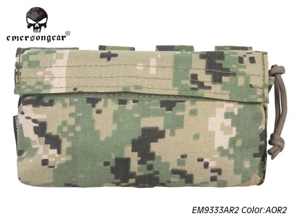 Emerson gear 16 см* 11 см сумка для связи военная сумка Боевая Экипировка армейская EM9333 - Цвет: AOR2