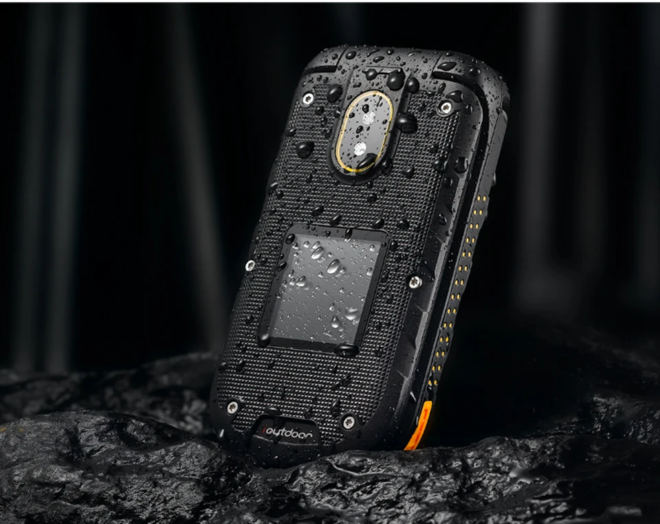Ioutside F2 прочный Флип Мобильный Телефон IP68 водонепроницаемый сотовый телефон 2,4 дюймов MTK6261A Bluetooth Две sim-карты задняя камера SOS ключ 1200 мАч