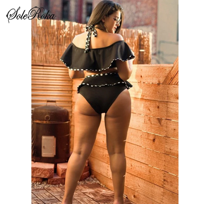 Купальник бикини с высокой талией женский купальник женские купальники большого