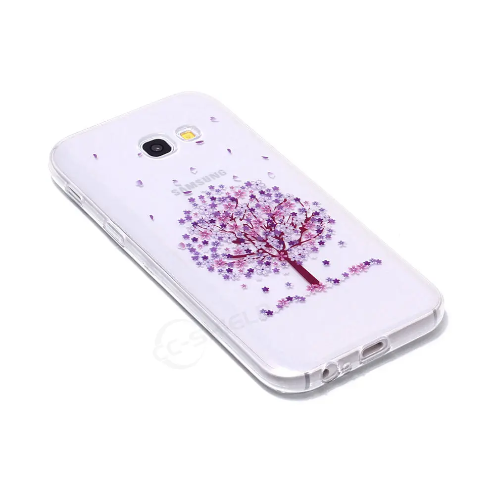 Мягкий ТПУ чехол для Samsung Galaxy A5 2017 A 520 A520 A520F A520F/DS телефона с рисунком SM-A520 SM-A520F/DS |